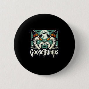 Goose Bumps Goosebumps Funny Geese Fist Bump Hallo Button