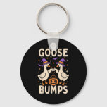 Goose Bumps Goosebumps Halloween Silly Meme Funny  Keychain