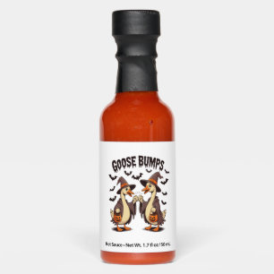 Goose Bumps Halloween Witch Fall Hot Sauces