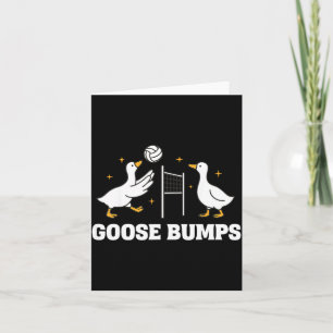 Goose Bumps Volleyball  Card