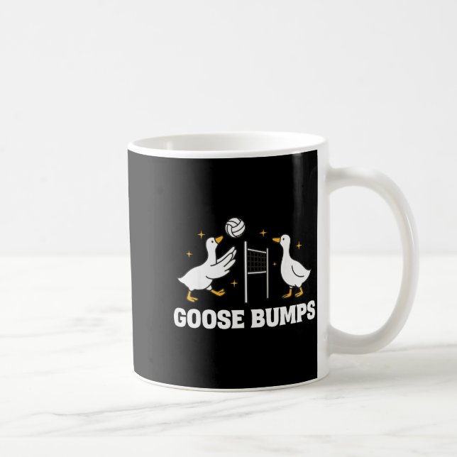 Goose Bumps Volleyball  Coffee Mug (Right)