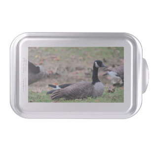 Goose cake pan