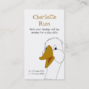 Goose Calling Card