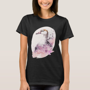 Goose Cherry Blossom Japanese Sakura Goose T-Shirt