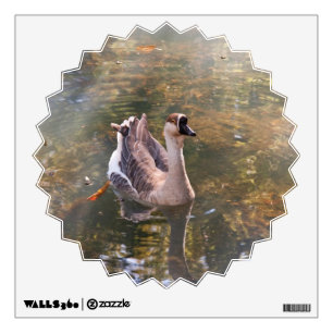 Goose decorative star burst wall decal