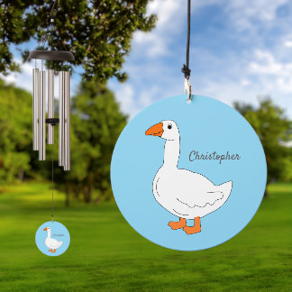 Goose Design Personalised Wind Chime