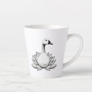 Goose, duck latte mug