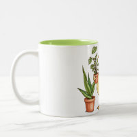 Goose Gardening Mug - Powered by Plants & Coffee