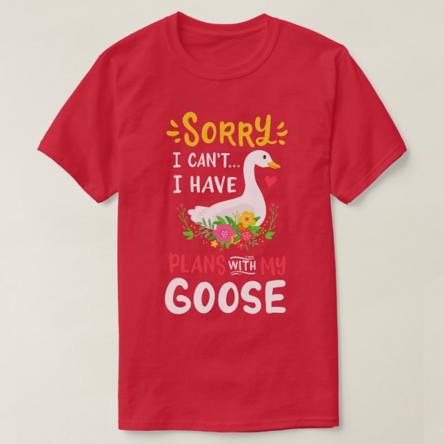 Goose Geese Goose Lover T-Shirt (Design Front)