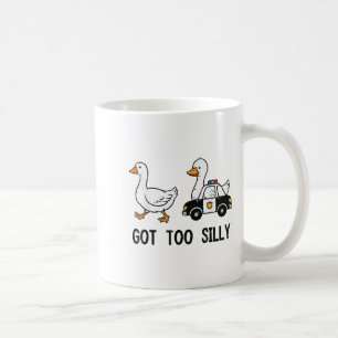 Goose Got Too Silly Lice Car Funny Animal Men Wome Coffee Mug