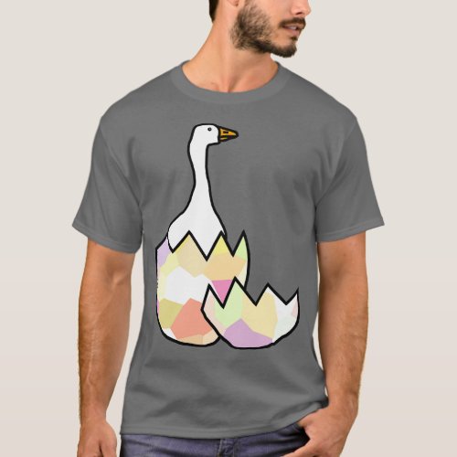 Goose Hatching from Easter Egg T_Shirt