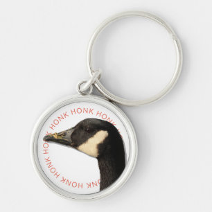 Goose Head Keychain