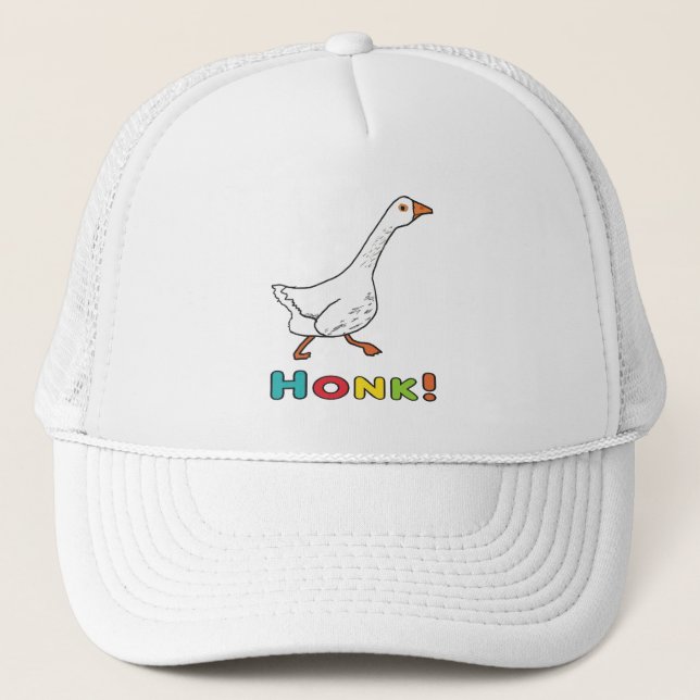 Goose Honk Trucker Hat (Front)