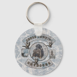 Goose Hunting Coffee Mug Flask Square Sticker Thro Keychain