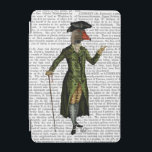 Goose in Green Regency Coat 2 iPad Mini Cover<br><div class="desc">Animals & Nature</div>