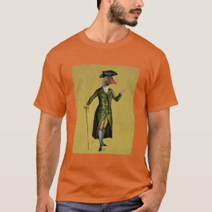 Goose in Green Regency Coat 3 T-Shirt