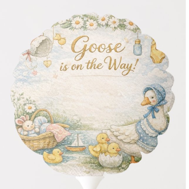 goose is on the way  balloon (Creator Uploaded)