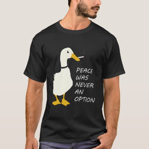 Goose Memes Angry Goose DonT Mess With The Goose T_Shirt