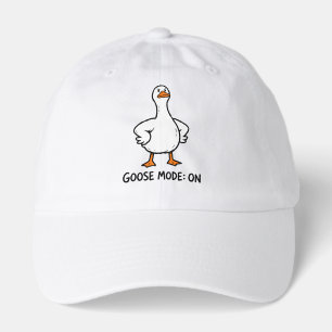 Goose Mode On Funny Silly Goose Attitude For Woman Hat