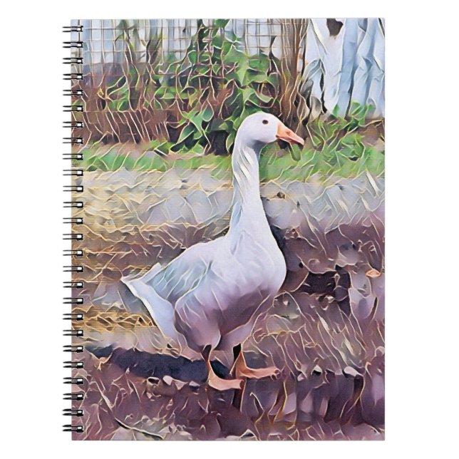 GOOSE  NOTEBOOK (Front)