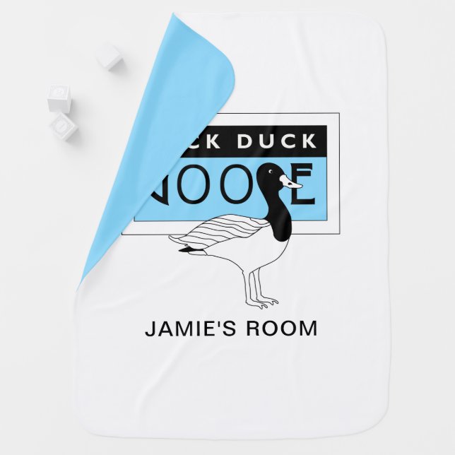 Goose Nursery Baby Blanket (In Situ)