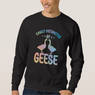 Goose Outfit for Geese Duck Lovers Apparel Women G Sweatshirt