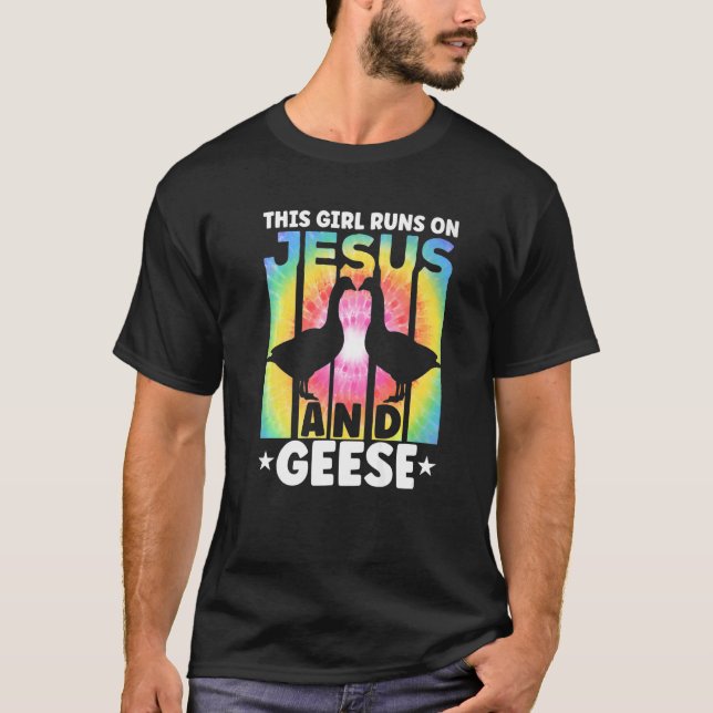 Goose Outfit for Geese Duck Lovers Apparel Women G T-Shirt (Front)