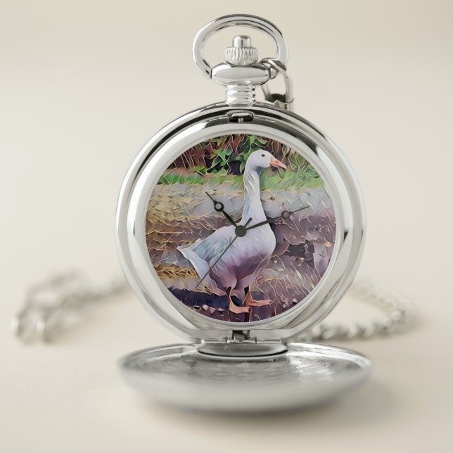 GOOSE   POCKET WATCH (Inside)