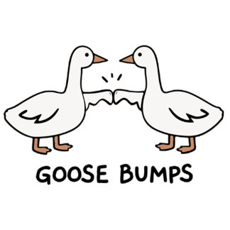 Goose pumps poster