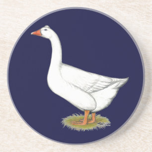 Goose Roman Tufted Coaster
