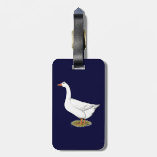 Goose Roman Tufted Luggage Tag