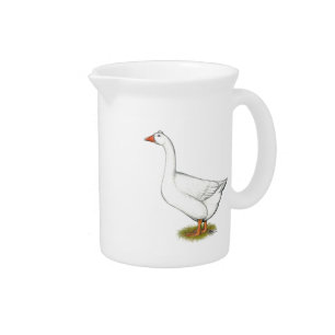 Goose Roman Tufted Pitcher
