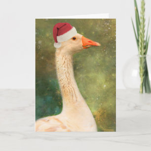 Goose Season's Greetings Holiday Card