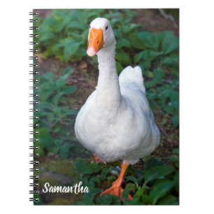Goose Spiral notebook