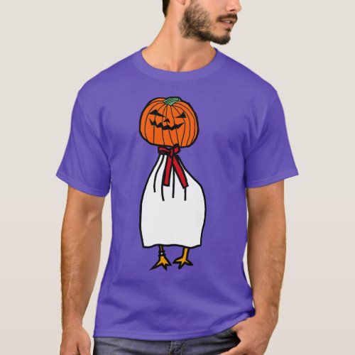 Goose Steals Halloween Horror Costume T_Shirt