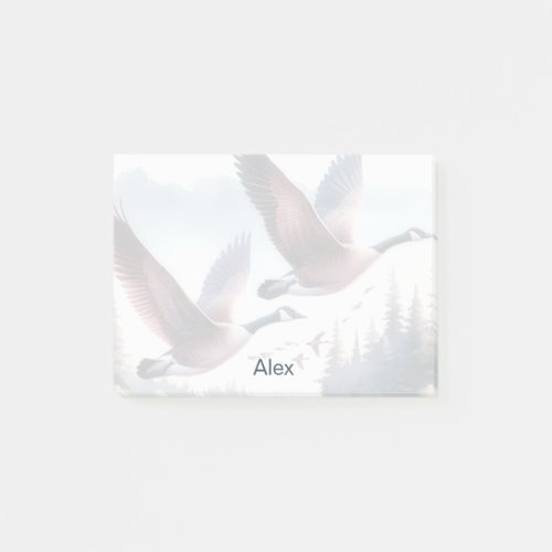 Goose Sticky Notes, Personalized Geese  Post-it Notes