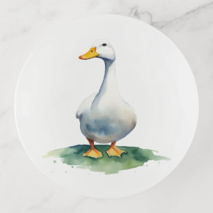Goose Trinket Tray