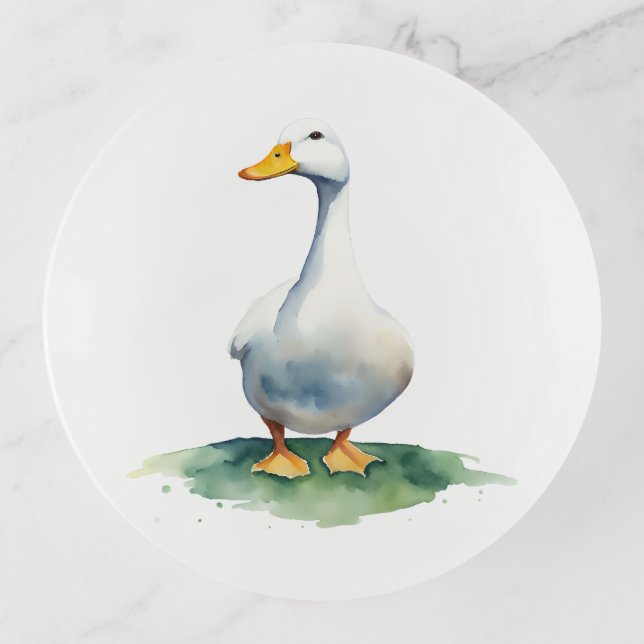 Goose Trinket Tray (Front)