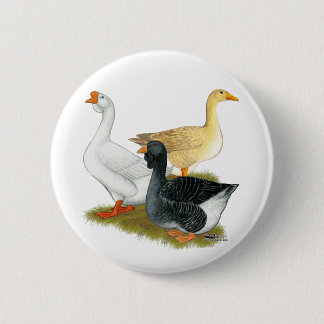 Goose Trio Pinback Button