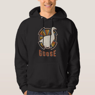Goose Vintage Classic Retro Animal Love Hoodie