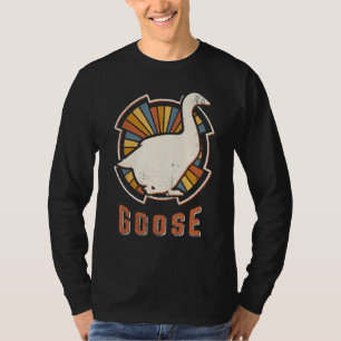 Goose Vintage Classic Retro Animal Love T-Shirt