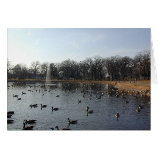 Goose Wall card (Front Horizontal)