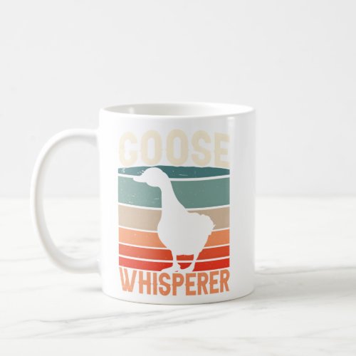 Goose Whisperer Geese Animal Owner  Coffee Mug