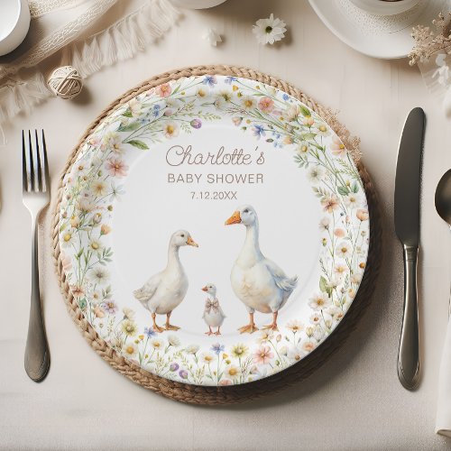 Goose Wildflower Boho Baby Shower