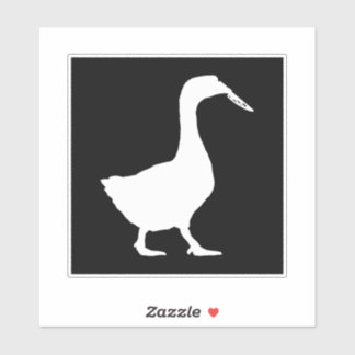 Goose with Knife - Untitled Goose Game Sticker