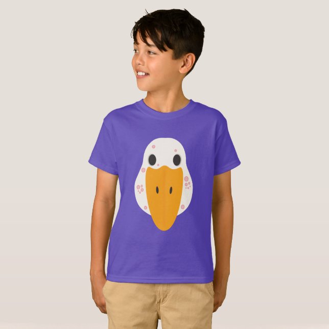 Goose With Pimples Kids' T-Shirt (Front Full)