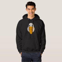 Goose With Pimples Men's Hooded Sweatshirt