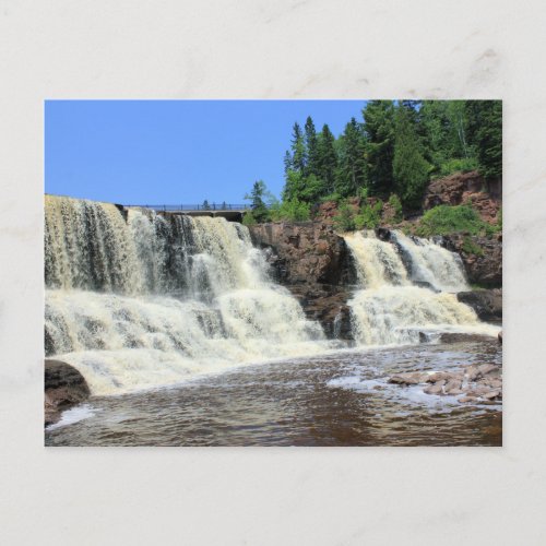 Gooseberry Falls North Shore Minnesota Postcard