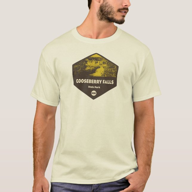 Gooseberry Falls State Park Minnesota T-Shirt (Front)