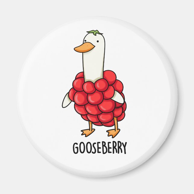 Gooseberry Funny Berry Pun  Magnet (Front)
